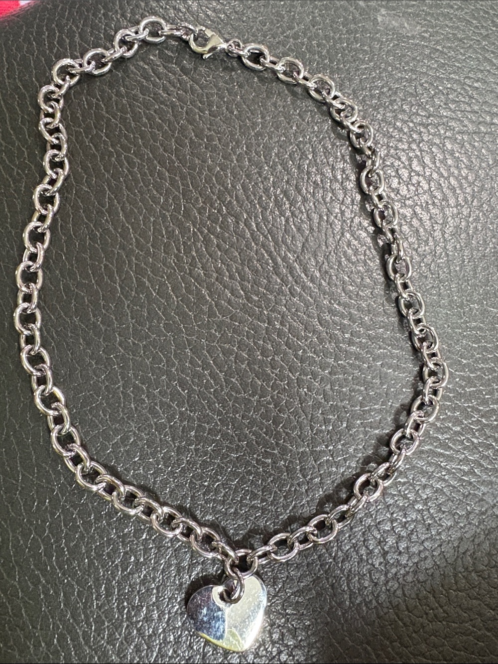 Steel by design stainless steel heart necklace